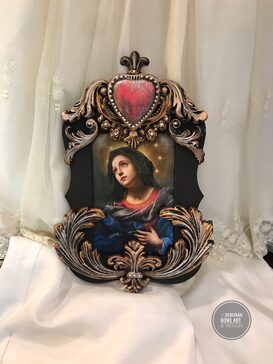 Madonna in Glory Wall Plaque